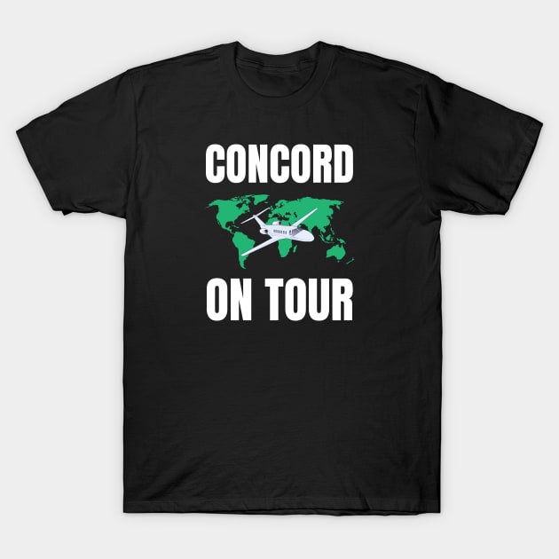 Concord on tour T-Shirt by InspiredCreative